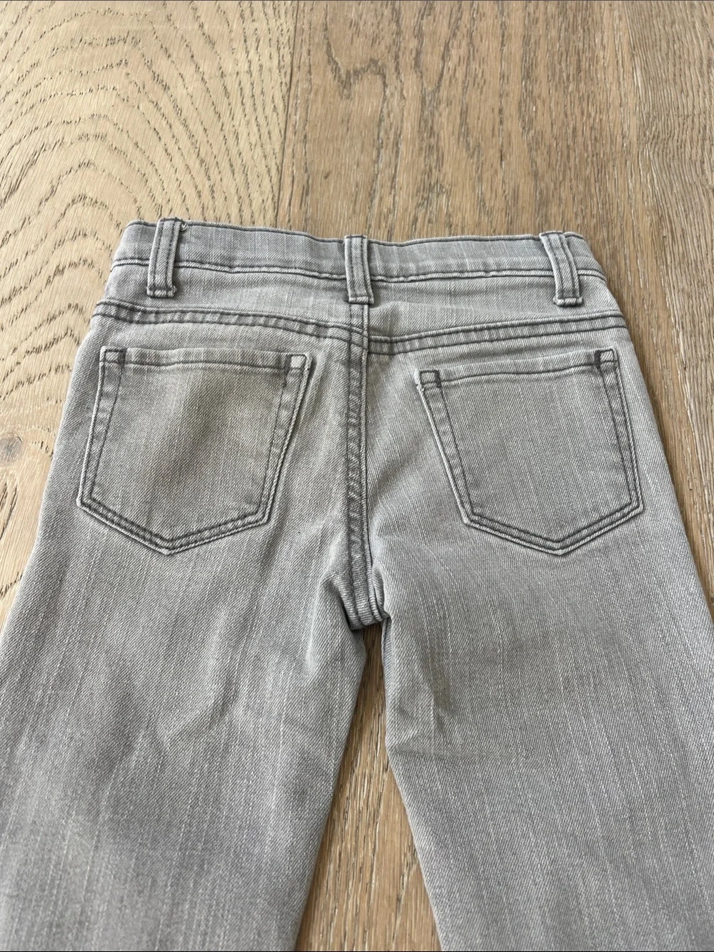 4T Kids Two-Pack Skinny Stretch Jeans - Gray & Light Blue Distressed